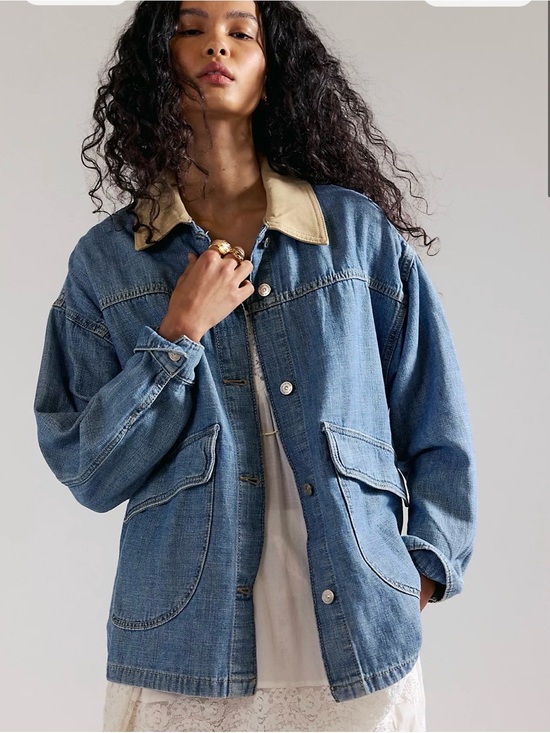 We The Free Jackets & Blazers - NWT We The Free Lemon Denim Jacket